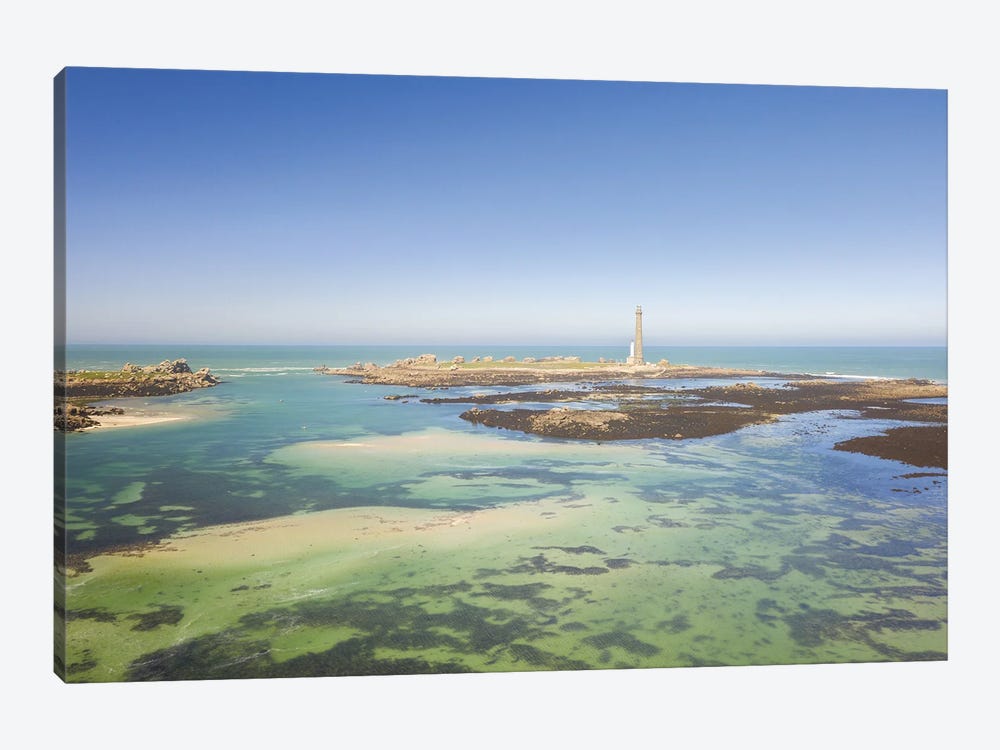 The Green Sea Lighthouse by Philippe Manguin 1-piece Art Print