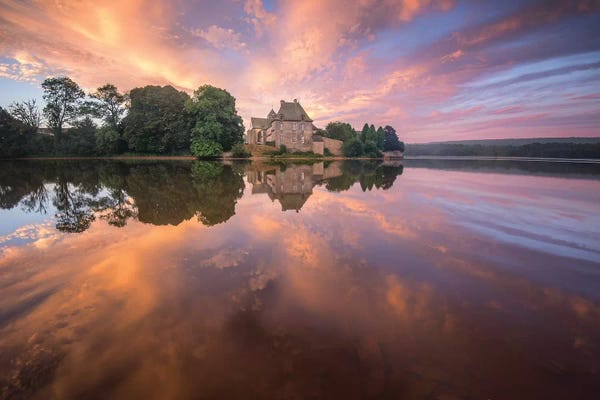 Brittany: Abbaye De Paimpont I In Broceliande by Philippe Manguin