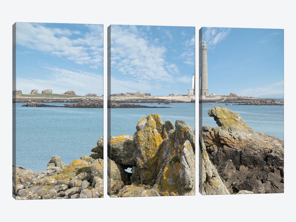 The Coastal Lighthouse by Philippe Manguin 3-piece Art Print