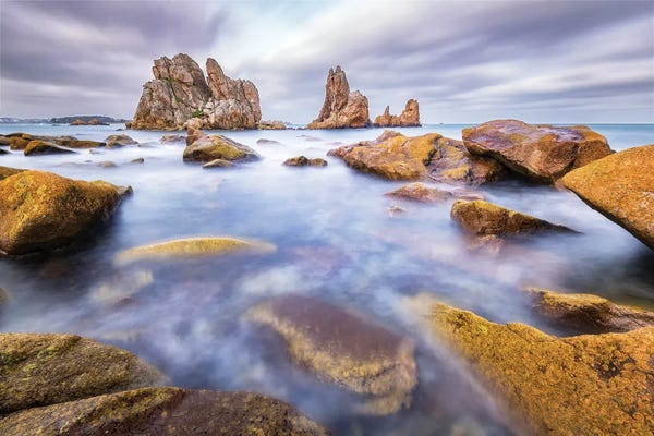 Brittany: Bretagne Seashore by Philippe Manguin