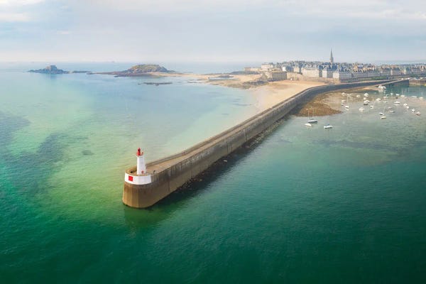 Brittany: Saint Malo En Bretagne by Philippe Manguin