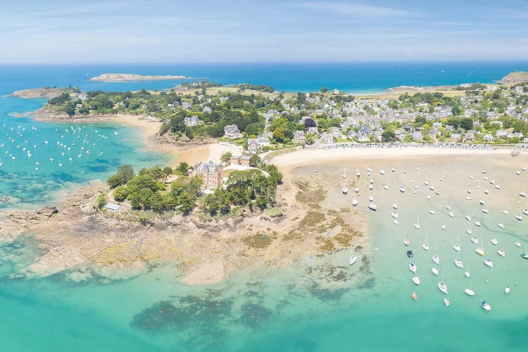 Saint Briac In Brittany, Aerial Panoramic