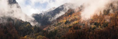 Fall Colors Of The Mountain by Philippe Manguin canvas print