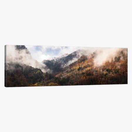 Fall Colors Of The Mountain Canvas Print #PHM513} by Philippe Manguin Canvas Art
