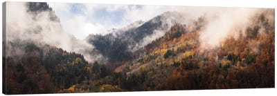 Fall Colors Of The Mountain Canvas Art Print - Philippe Manguin