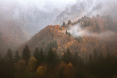 The Scary Mountain by Philippe Manguin canvas print