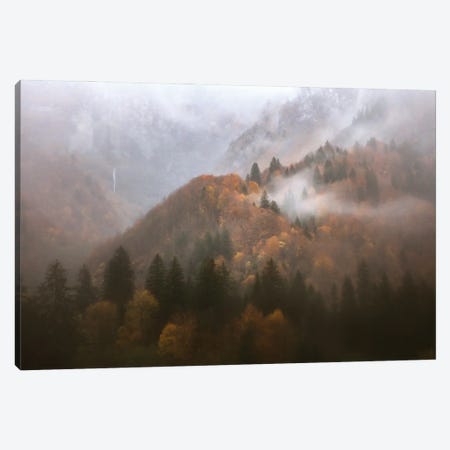 The Scary Mountain Canvas Print #PHM514} by Philippe Manguin Canvas Art Print