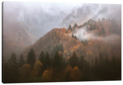 The Scary Mountain Canvas Art Print - Philippe Manguin