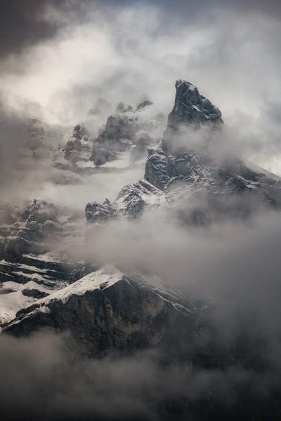 The Lost Mountain by Philippe Manguin canvas print