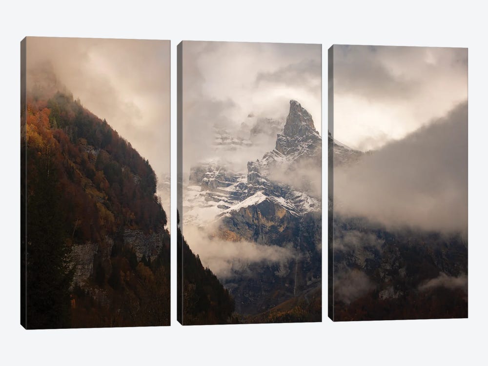 The Mordor by Philippe Manguin 3-piece Canvas Wall Art