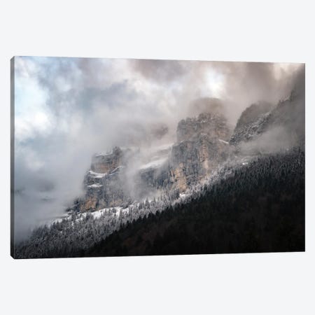 Panoramic Rocky Mountains Canvas Print #PHM520} by Philippe Manguin Art Print