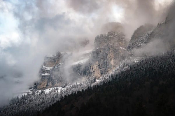 Rocky Mountains: Panoramic Rocky Mountains by Philippe Manguin