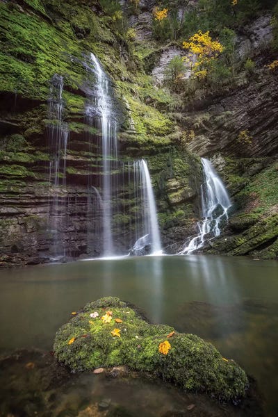 Flumen Waterfall by Philippe Manguin canvas print