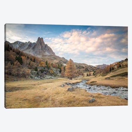 French Alpes - La Claree Valey Canvas Print #PHM82} by Philippe Manguin Canvas Print