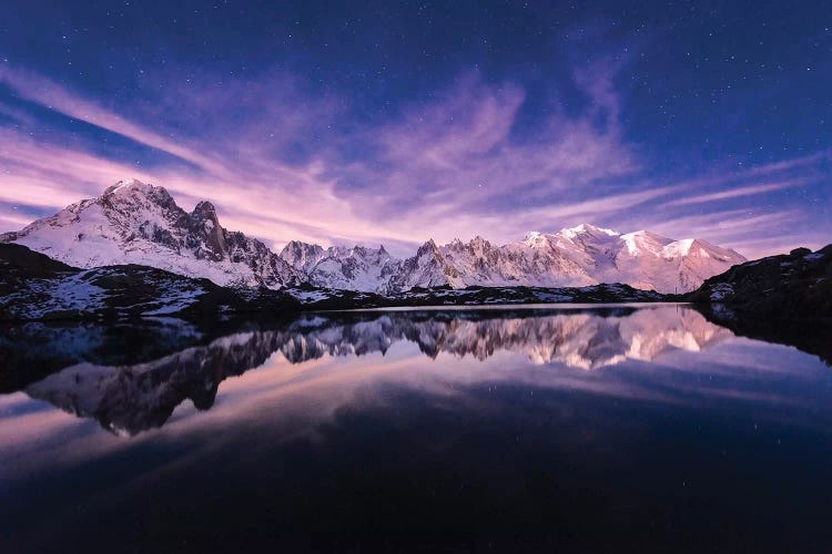 French Alpes - Lac Des Cheserys by Philippe Manguin wall art