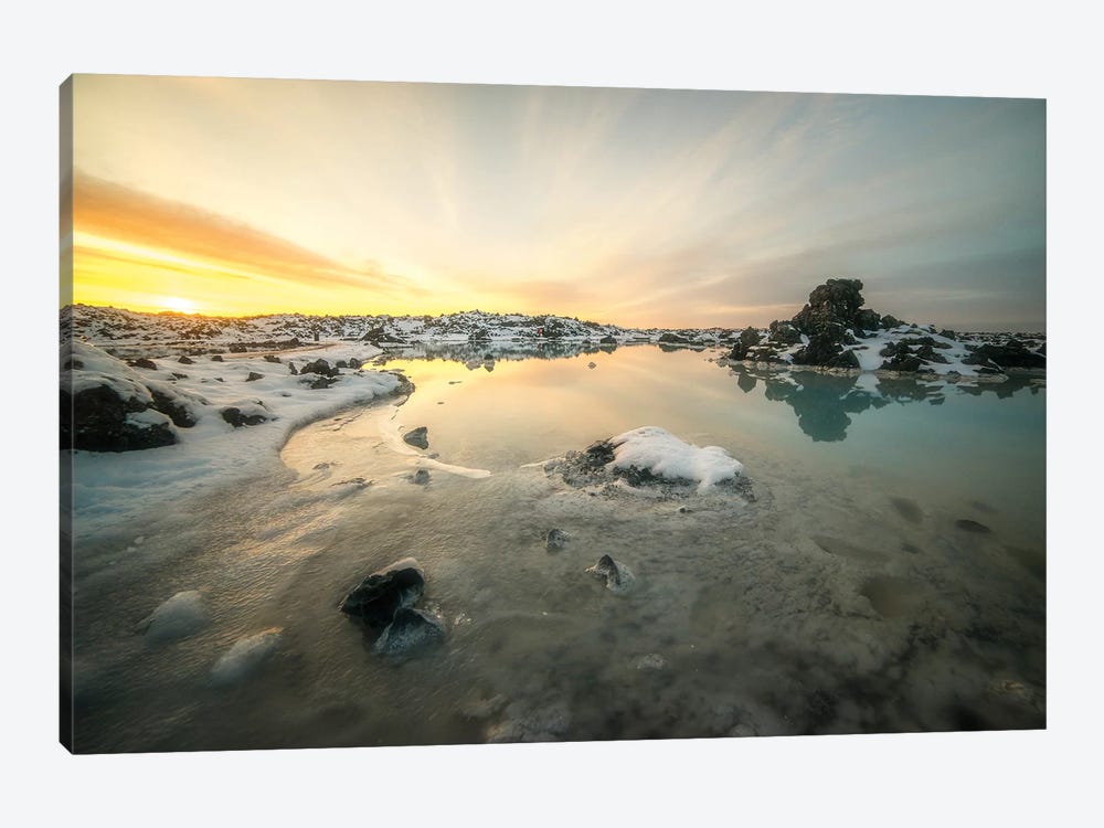 Iceland Blue Lagoon by Philippe Manguin 1-piece Canvas Print