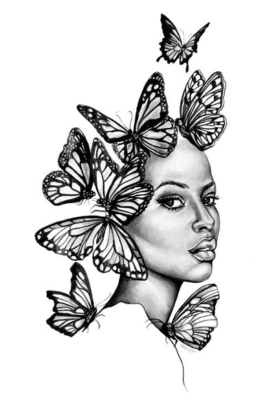 Black & White Drawings & Illustrations: Transformed by Philece Roberts