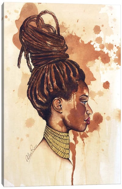 Perfectly Flawed Canvas Art Print - African Heritage Art