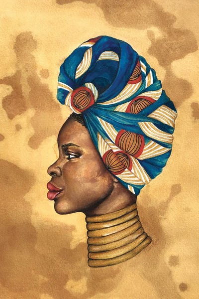 African Heritage: Golden by Philece Roberts