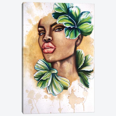 She Bloomed Canvas Print #PHR23} by Philece Roberts Canvas Artwork