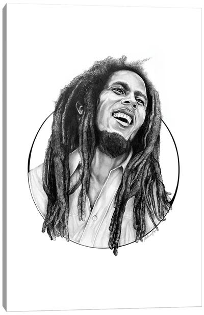 One Love Canvas Art Print - Bob Marley