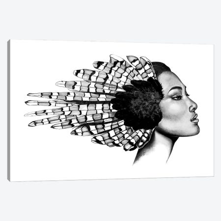 Beautiful Warrior Canvas Print #PHR4} by Philece Roberts Canvas Art