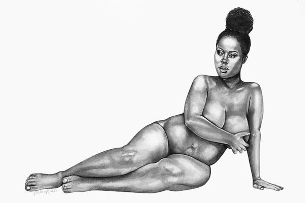 Body Positivity: Figure Study II by Philece Roberts