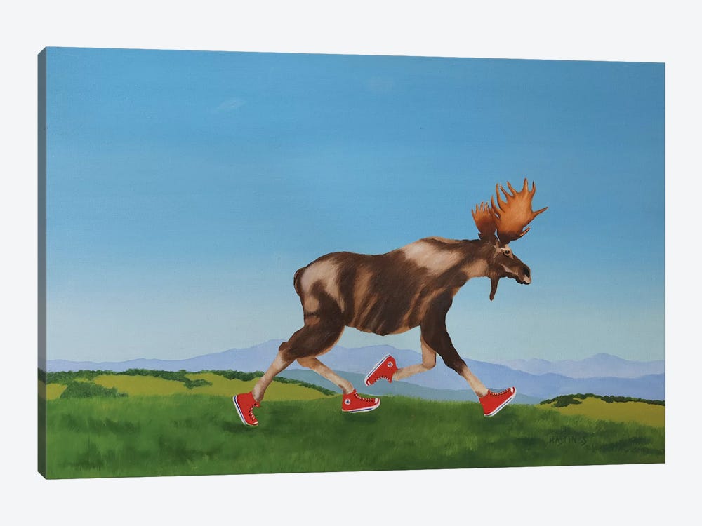 Chuck On The Run by Paul Hastings 1-piece Art Print