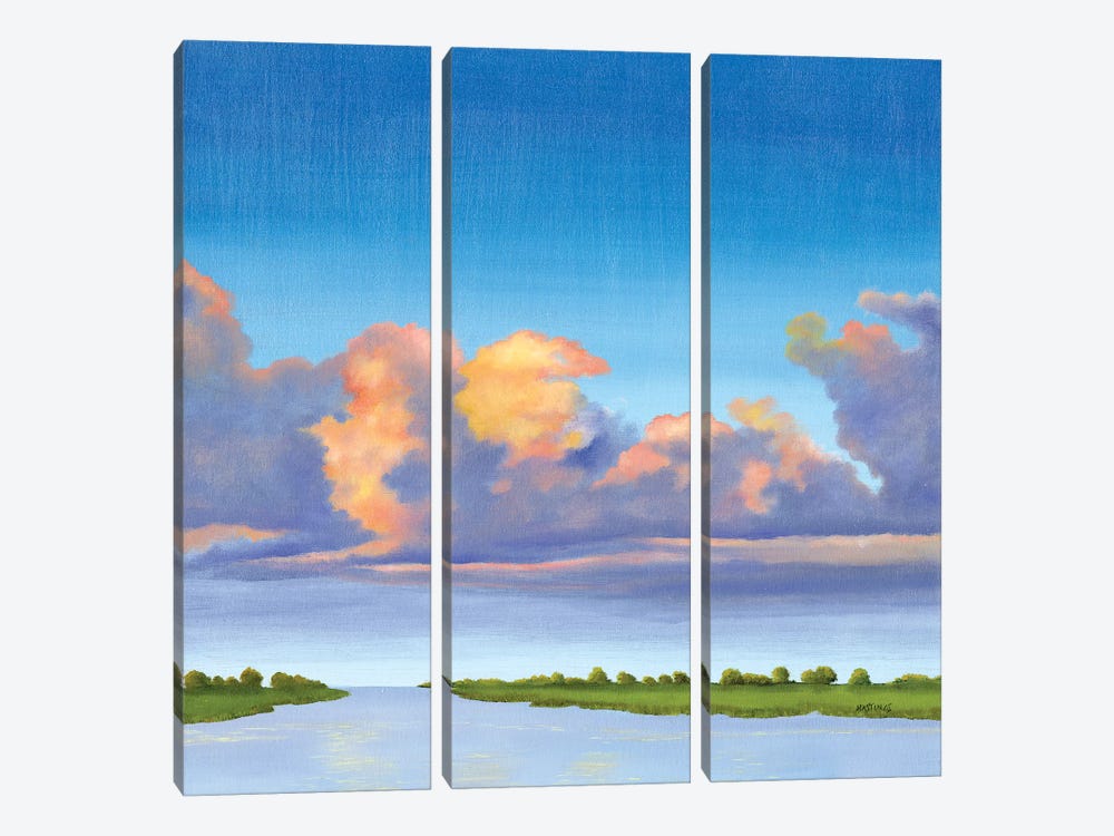 Sea Path by Paul Hastings 3-piece Canvas Art