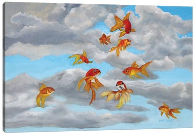 Taking Flight Canvas Art Print - Paul Hastings
