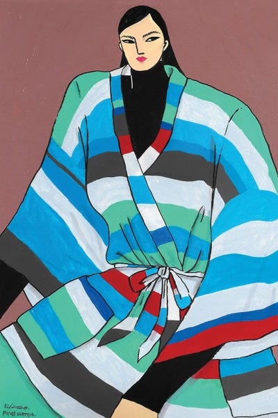 Festa by Ping Hatta framed wall art