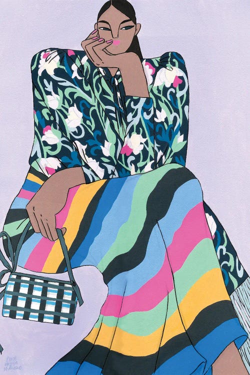 Kate Spade Spring 2020 by Ping Hatta wall art