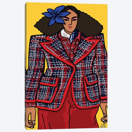 Marc Jacobs Spring 2021 I Canvas Print #PHT47} by Ping Hatta Canvas Print