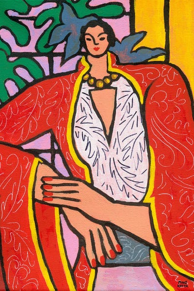 Artists Like Matisse: Le Collier D'Ambre by Ping Hatta