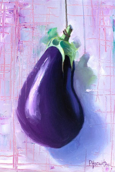 Eggplant by Pattie Horwitz canvas print