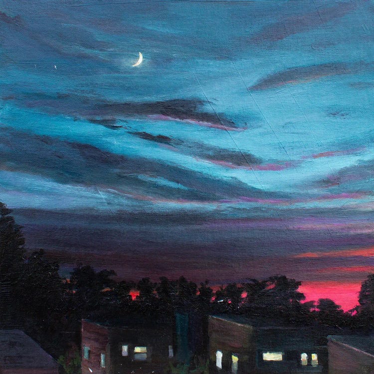 Night Time by Pattie Horwitz wall art