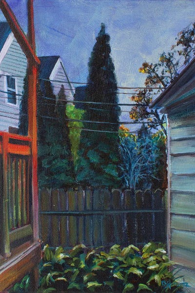 Power Lines by Pattie Horwitz art print