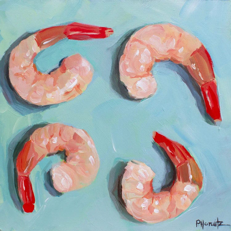 Shrimp Cocktail by Pattie Horwitz wall art