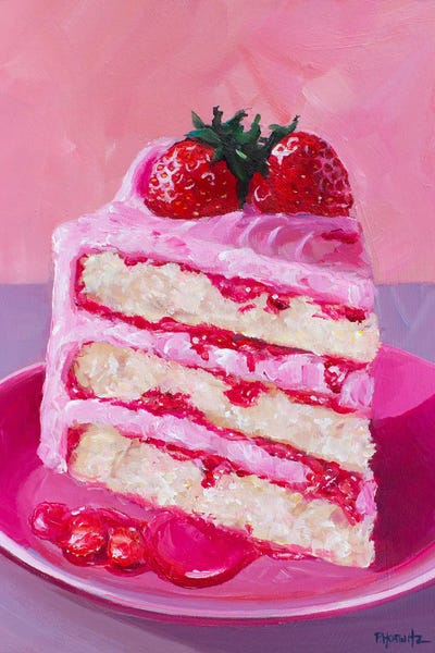 Foodie: Strawberry Cake by Pattie Horwitz