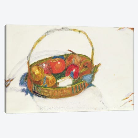 Basket Of Fruit, 1930 Canvas Print #PIB10} by Pierre Bonnard Canvas Art