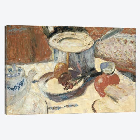Still Life With A Saucepan, 1930 Canvas Print #PIB120} by Pierre Bonnard Art Print