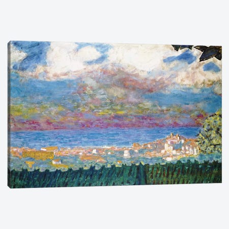 Stormy Sky Over Cannes, 1945 Canvas Print #PIB122} by Pierre Bonnard Art Print