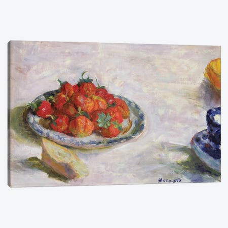 Strawberries, 1922 Canvas Print #PIB123} by Pierre Bonnard Canvas Art Print