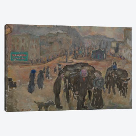 Street Scene Canvas Print #PIB124} by Pierre Bonnard Canvas Art