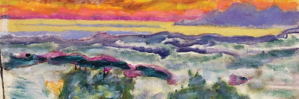 Post-Impressionism: Sunset, 1939 by Pierre Bonnard