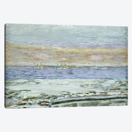 The Bay Of Cannes, 1930-33 Canvas Print #PIB131} by Pierre Bonnard Canvas Wall Art
