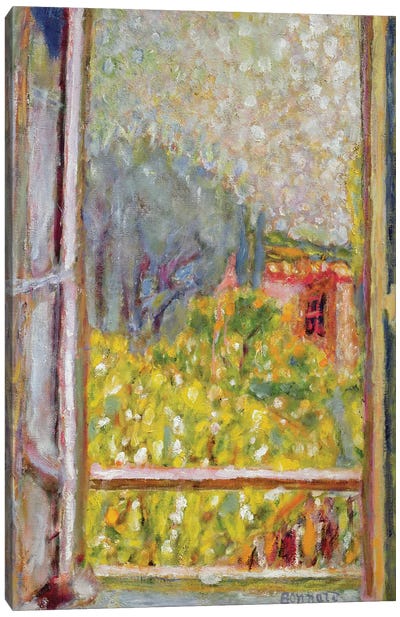 The Small Window, 1946 Canvas Art Print - Pierre Bonnard