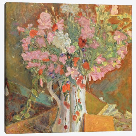Wild Flowers, 1919 Canvas Print #PIB191} by Pierre Bonnard Canvas Art