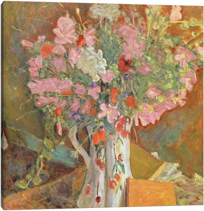Wild Flowers, 1919 Canvas Art Print