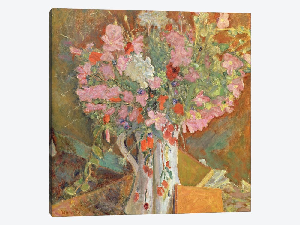 Wild Flowers, 1919 by Pierre Bonnard 1-piece Canvas Wall Art